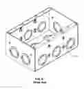 Fig. 08 - Universal ring and plate assembly for electrical box