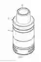 Fig. 02 - Electronic cigarette and atomizing device thereof