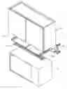Fig. 01 - Universal under cabinet mounting bracket system
