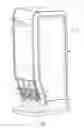 Fig. 02 - Utensil dispenser with rail system