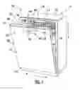 Fig. 02 - DOOR FOR A DISHWASHER APPLIANCE