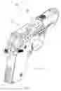 Fig. 01 - Firearm slide with sloped bottom surface