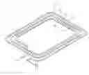 Fig. 01 - Wireless charging coil structure with function of heat dissipation
