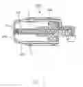 Fig. 10 - ELECTRICAL CONNECTOR HAVING UPPER GROUND CONTACT SOLDERED TO LOWER GROUND CONTACT DURING A MOLDING OPERATION