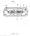 Fig. 14 - ELECTRICAL CONNECTOR HAVING UPPER GROUND CONTACT SOLDERED TO LOWER GROUND CONTACT DURING A MOLDING OPERATION