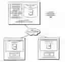 Fig. 01 - Managing a local cache for an online content-management system