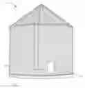 Fig. 01 - Grain bin skirt