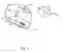 Fig. 02 - Method for attaching electroluminescent wire to solid surface and apparatus