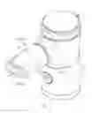 Fig. 07 - NEBULIZER ASSEMBLY AND MAIN FLOW-GUIDING ELEMENT THEREOF