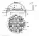 Fig. 01 - Scale collection device for downflow reactors