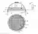 Fig. 02 - Scale collection device for downflow reactors
