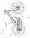 Fig. 02 - Bicycle suspension with shock strut