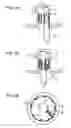 Fig. 22 - Suturing device provided with needle for holding first thread-like member and shuttle for holding second thread-like member