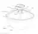 Fig. 02 - Light diffuser support