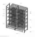 Fig. 21 - In-door cooler rack shelving system