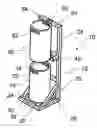 Fig. 01 - Keg storage assembly with securement hook