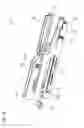 Fig. 14 - Self-retracting and damping device for a drawer element, and piece of furniture or domestic appliance having at least one drawer element