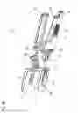 Fig. 17 - Self-retracting and damping device for a drawer element, and piece of furniture or domestic appliance having at least one drawer element