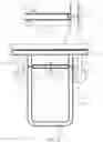 Fig. 04 - Wall-mounted foldable chair