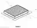 Fig. 06 - BAG-LINED SPRING CORE WITH MONOLITHIC PERIMETER, AND REINFORCED AND STABILIZED EDGES