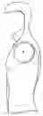 Fig. 01 - MANNEQUIN ATTACHMENT DEVICE FOR HOODED GARMENT SUPPORT
