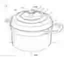 Fig. 01 - Cookware lid with basting projections