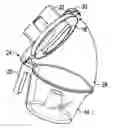 Fig. 01 - Food processor having detachable spring-loaded lid