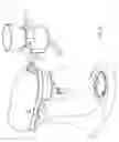 Fig. 03 - Sifter scale attachment for stand mixer