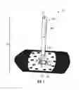 Fig. 02 - Bathroom cleaning device with removable, washable and reusable head and method of use
