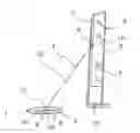Fig. 01 - Optical marker to adjust the turntable of a 3D body scanner
