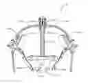 Fig. 01 - Head tracking frame for dental navigation