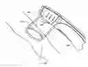 Fig. 01 - Scanned laser vein contrast enhancer utilizing surface topology