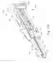 Fig. 14 - Releasable coupling features for proximal portions of linear surgical stapler