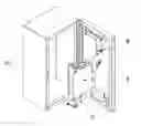 Fig. 01 - Sterilising automatic dispenser of disposable devices for aid of female urination in a standing-up position