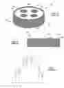 Fig. 04 - Flat-through capacitor mounted in a tombstone position on a hermetic feedthrough for an active implantable medical device