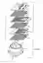 Fig. 30 - Flat-through capacitor mounted in a tombstone position on a hermetic feedthrough for an active implantable medical device