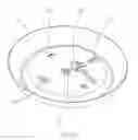 Fig. 05 - Ceiling fitting with a lighting module