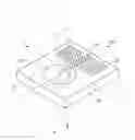 Fig. 01 - Optical lens, light guide member and double sided luminosity device