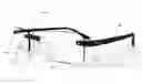 Fig. 01 - Flexible bridge assembly for rimless eyewear