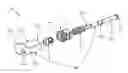 Fig. 01 - Elastic hinge for the plastic frame of eyeglasses and method for assembling said elastic hinge to the eyeglass frame