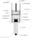 Fig. 01 - Positioning indicating module and stylus pen