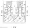 Fig. 13 - Close proximity and lateral resistance reduction for bottom source/drain epitaxy in vertical transistor devices