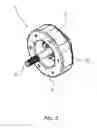Fig. 06 - Electric drive motor having permanent magnets pushed radially outwardly by a tensioning device