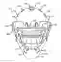 Fig. 01 - Catcher's helmet