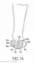 Fig. 15 - Anatomical support method using elongate strap support
