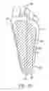 Fig. 20 - Anatomical support method using elongate strap support