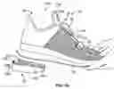 Fig. 20 - Article of footwear having an automatic lacing system