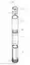 Fig. 01 - Container for a rod-shaped material