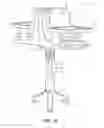Fig. 03 - Adjustable highchair assembly