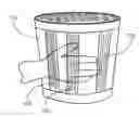 Fig. 01 - POPCORN RECEPTACLE STRUCTURE AND PROCESS